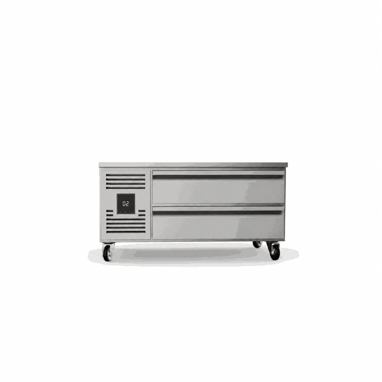 Low boy chiller double drawer